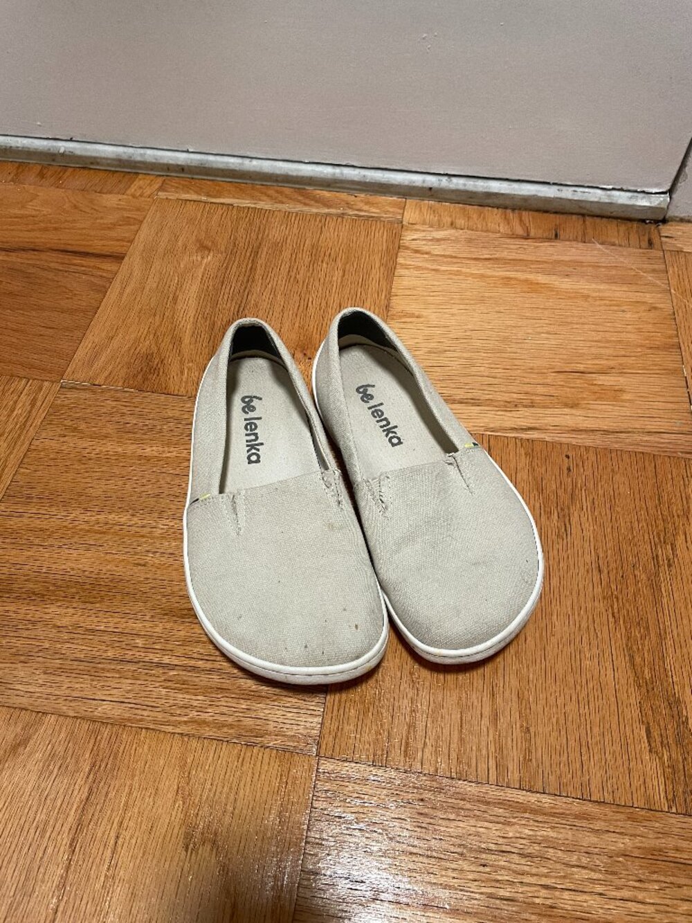Be Lenka Bali Slip-On Barefoot Shoes Nude Beige Natural Color Size 38 EU